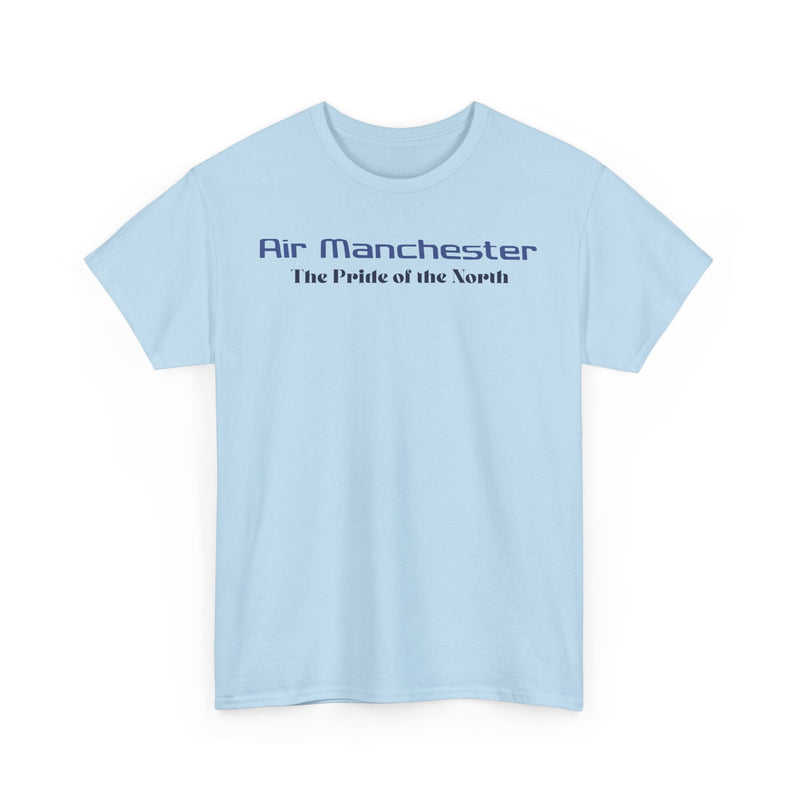 Load image into Gallery viewer, Air Manchester The Pride of the North Vintage Airline Logo Aviation T-shirt