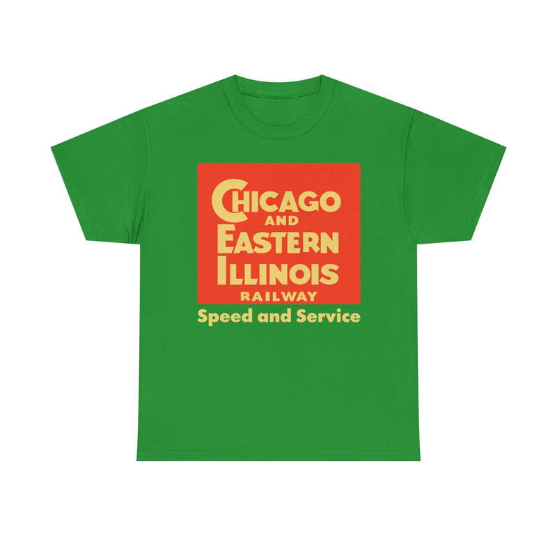 Load image into Gallery viewer, Chicago Eastern Illinois Speed Service Railroad Logo Train T-Shirt