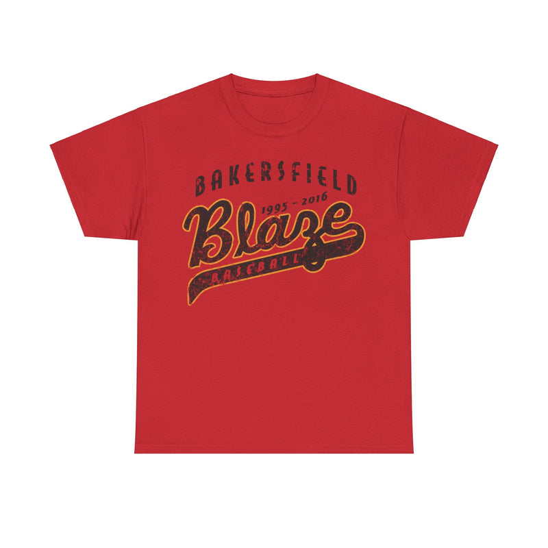 Load image into Gallery viewer, Bakersfield Blaze Est 1995 California Baseball Team T-shirt