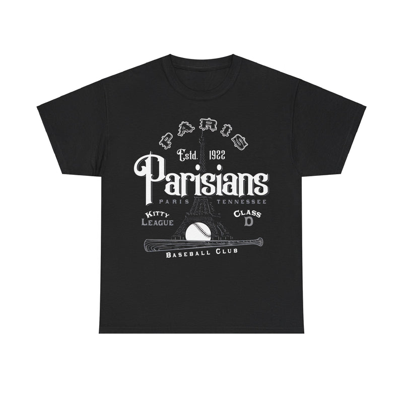 Load image into Gallery viewer, Paris Parisians Est 1922 Tennessee Baseball T-shirt