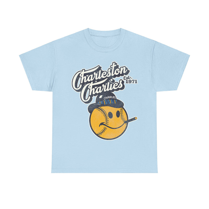 Load image into Gallery viewer, Charleston Charlies Est 1971 Nostalgic Retro Baseball Team T-shirt