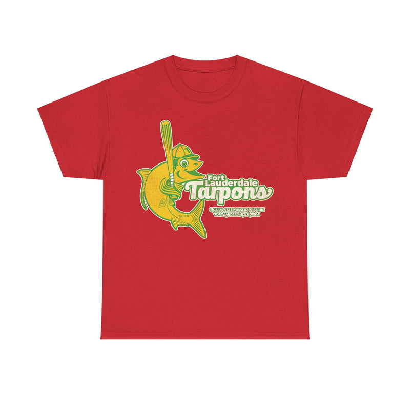 Load image into Gallery viewer, Fort Lauderdale Tarpons Nostalgic Retro Baseball Team T-shirt