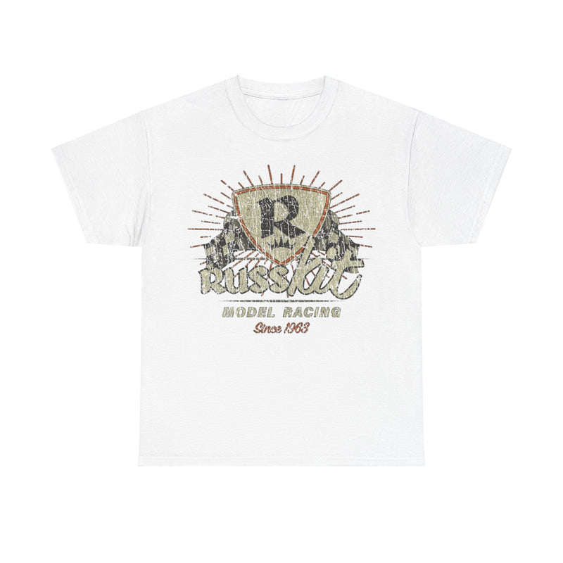 Load image into Gallery viewer, Russkit Model Racing 1963 Distressed Print T-shirt