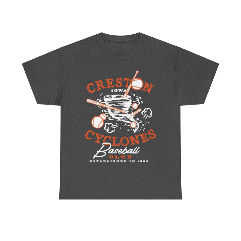 Load image into Gallery viewer, Creston Cyclones Est 1903 Iowa Baseball T-shirt