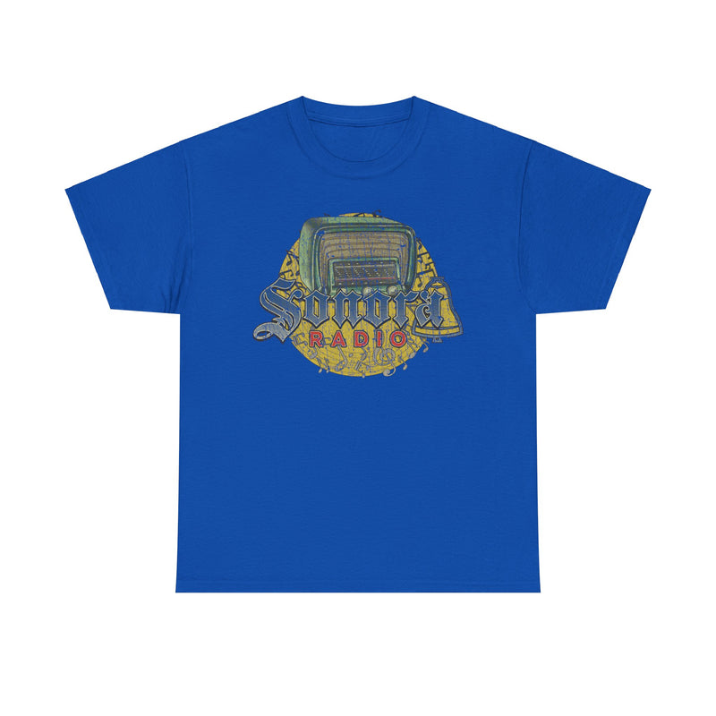 Load image into Gallery viewer, Sonora Radio 1938 Pennsylvania Broadcast Station T-shirt