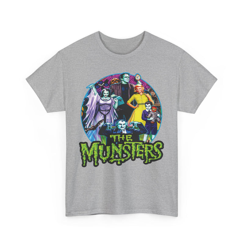 Load image into Gallery viewer, The Munsters 1964 Frankenstein Vampire Werewolf TV Show T-shirt