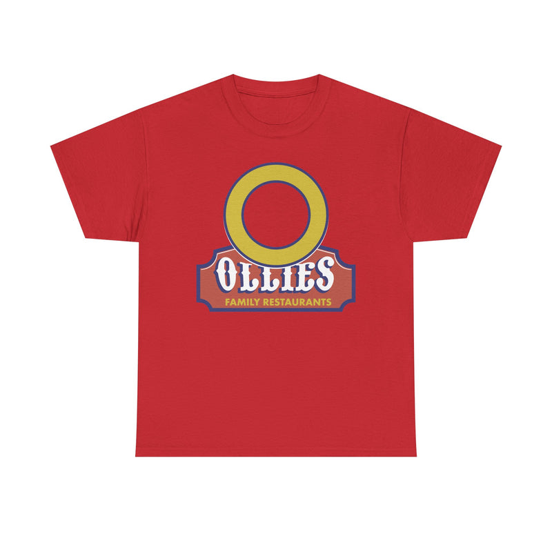 Load image into Gallery viewer, Ollies Family Restaurants Vintage Logo Defunct Restaurant Chain T-Shirt