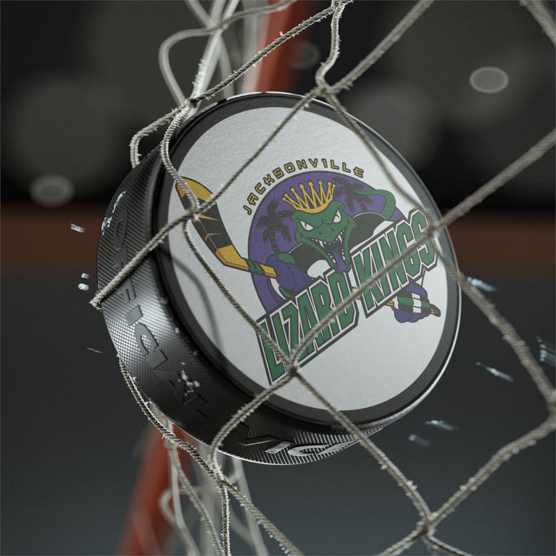 Load image into Gallery viewer, Jacksonville Lizard Kings Florida East Coast League 1995-2000 Hockey Puck