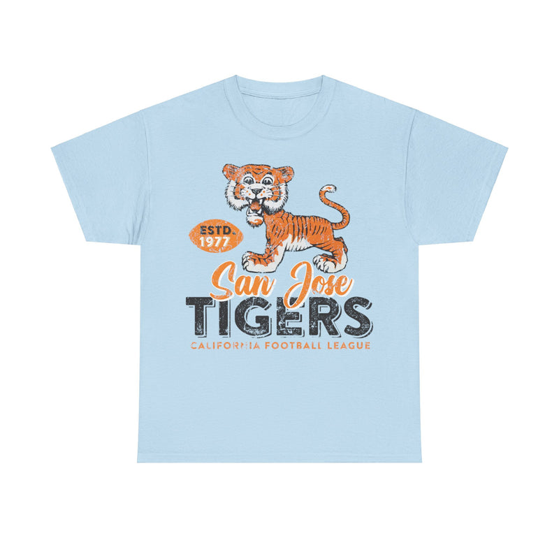 Load image into Gallery viewer, San Jose Tigers Est 1977 California Football Team T-shirt