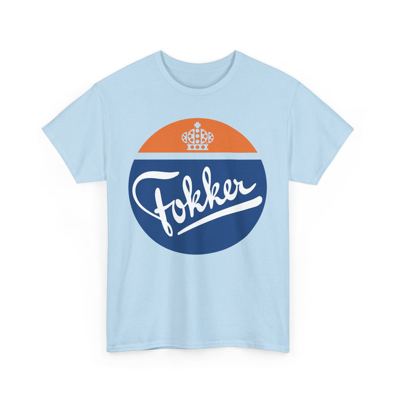 Load image into Gallery viewer, Fokker Royal Dutch Aircraft Manufacturer Vintage Logo T-Shirt