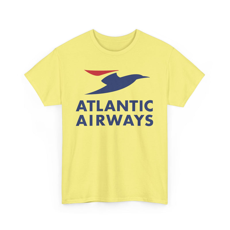 Load image into Gallery viewer, Atlantic Airways Blue Bird Logo North Atlantic Carrier Vintage T-shirt
