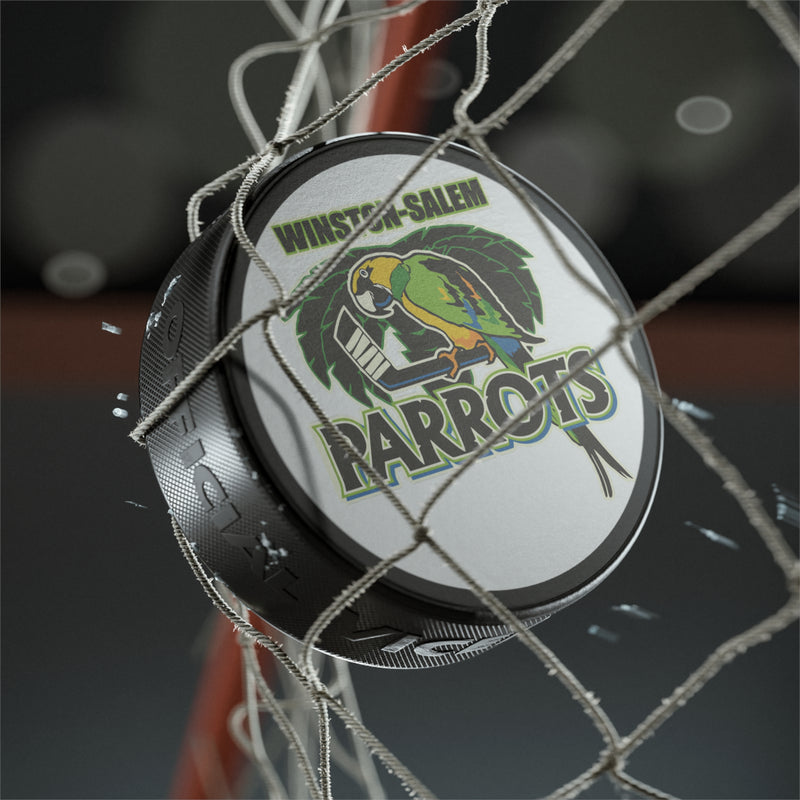 Load image into Gallery viewer, Winston-Salem Parrots North Carolina Hockey Puck