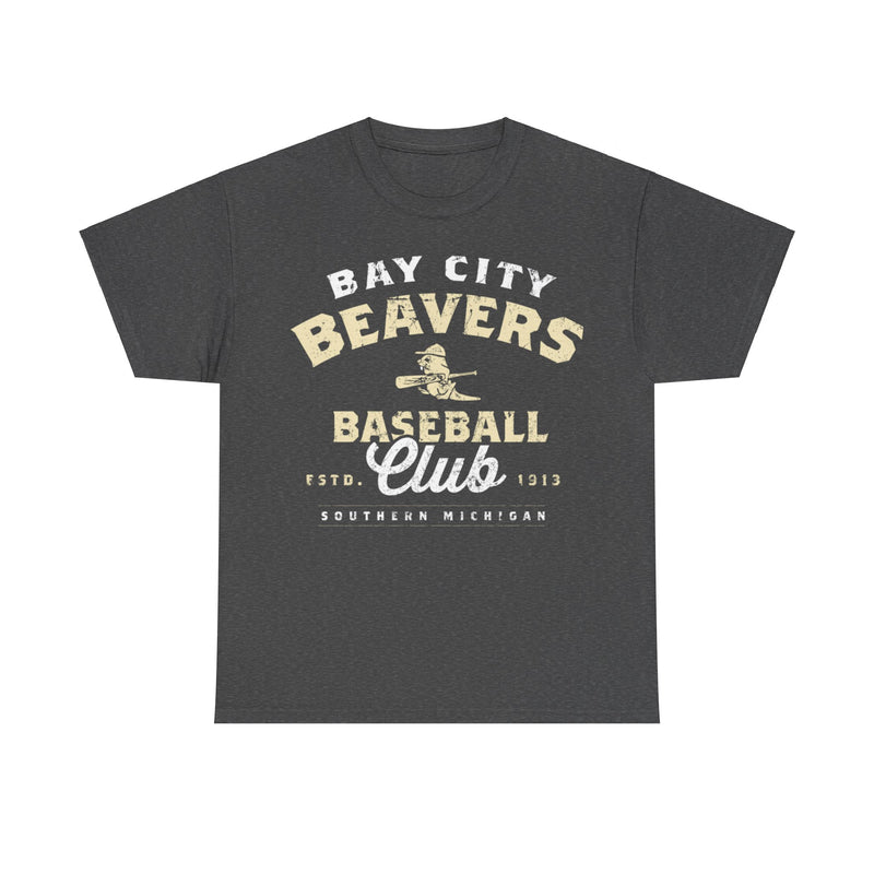 Load image into Gallery viewer, Bay City Beavers Est 1913 Michigan Baseball T-shirt