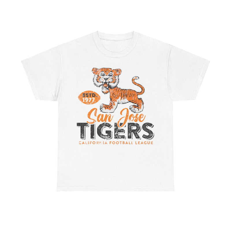 Load image into Gallery viewer, San Jose Tigers Est 1977 California Football Team T-shirt