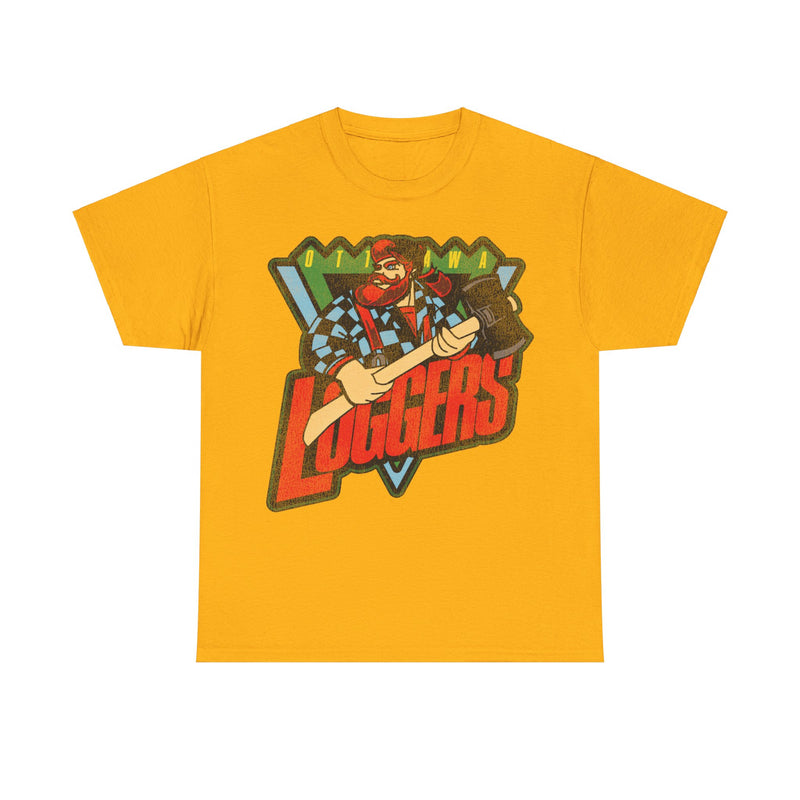 Load image into Gallery viewer, Ottawa Loggers Canada Roller Hockey Team T-shirt