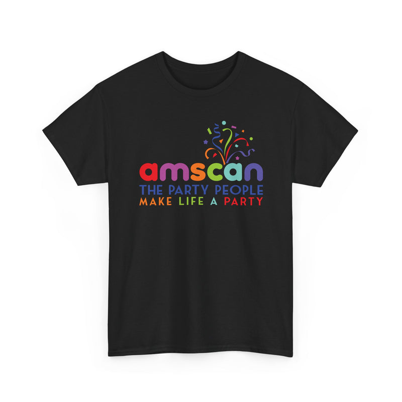 Load image into Gallery viewer, Amscan T-Shirt Defunct Party Supply Company The Party People Make Life Party