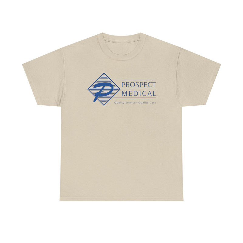Load image into Gallery viewer, Prospect Medical T-Shirt Defunct Healthcare Company Bankrupt Logo Tee