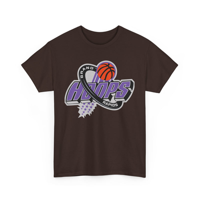 Load image into Gallery viewer, Grand Rapids Hoops Michigan CBA Basketball 1989-2003 T-shirt