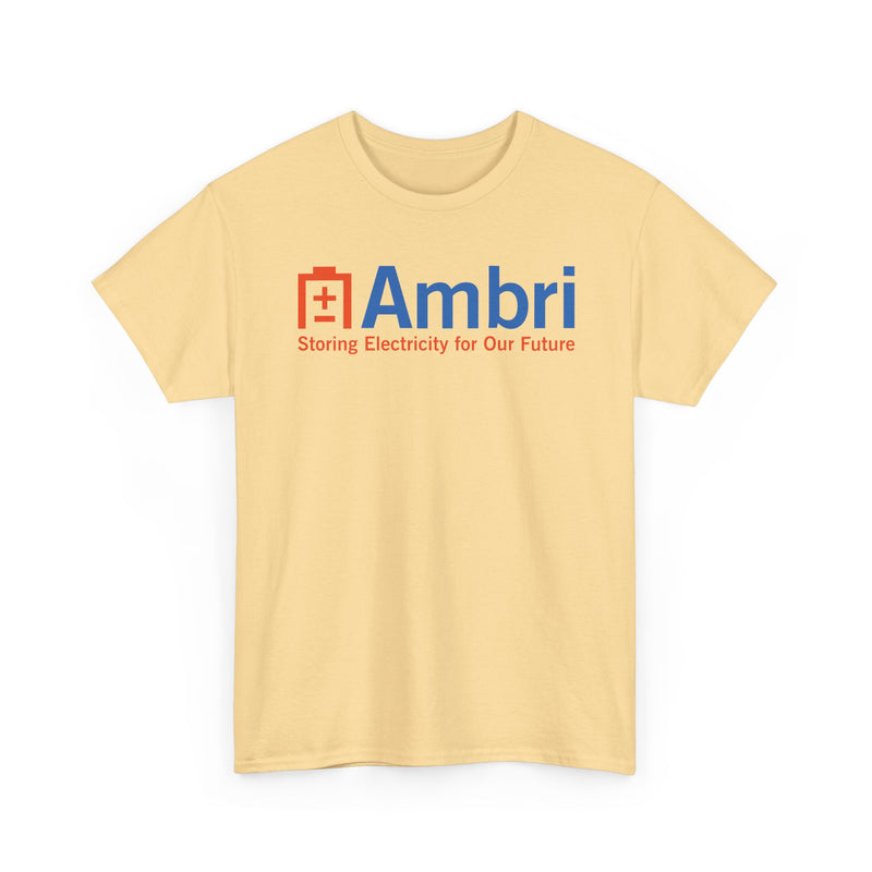 Load image into Gallery viewer, Ambri T-Shirt Defunct Energy Storage Company Storing Electricity Future Tee