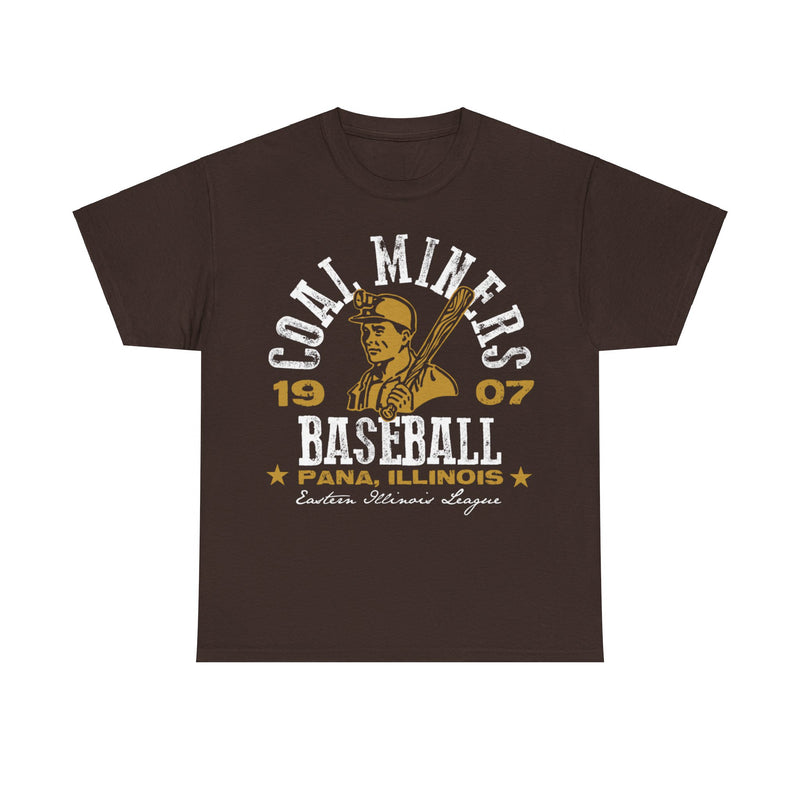 Load image into Gallery viewer, Pana Coal Miners Est 1907 Illinois Baseball T-shirt