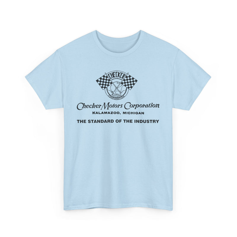 Load image into Gallery viewer, Vintage Checker Motors Kalamazoo Michigan Standard of Industry T-shirt