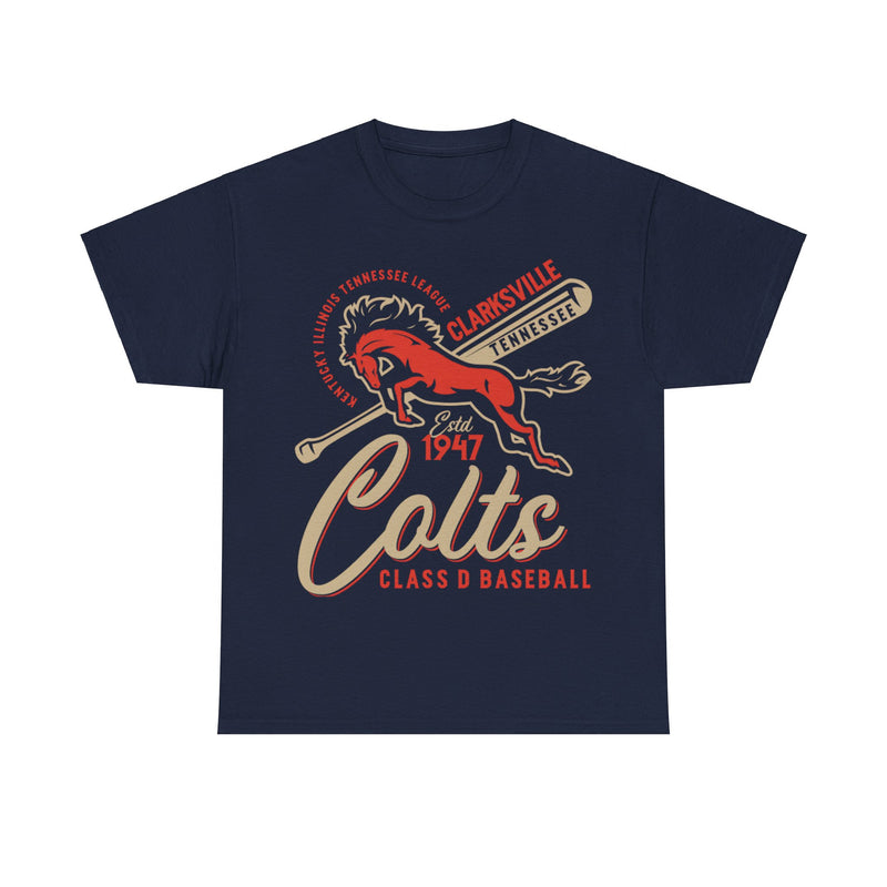 Load image into Gallery viewer, Clarksville Colts Est 1947 Tennessee Baseball T-shirt