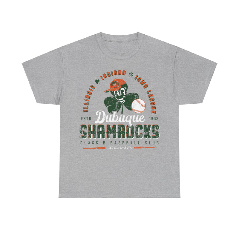 Load image into Gallery viewer, Dubuque Shamrocks Est 1903 Iowa Baseball T-shirt