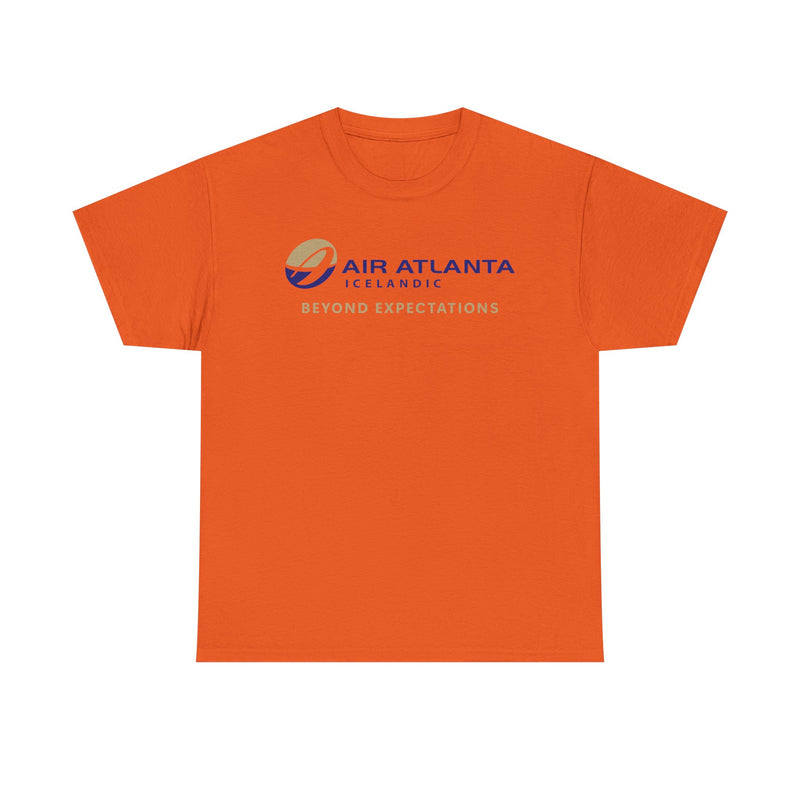 Load image into Gallery viewer, Air Atlanta Icelandic Beyond Expectations Vintage Airline Logo Aviation T-shirt