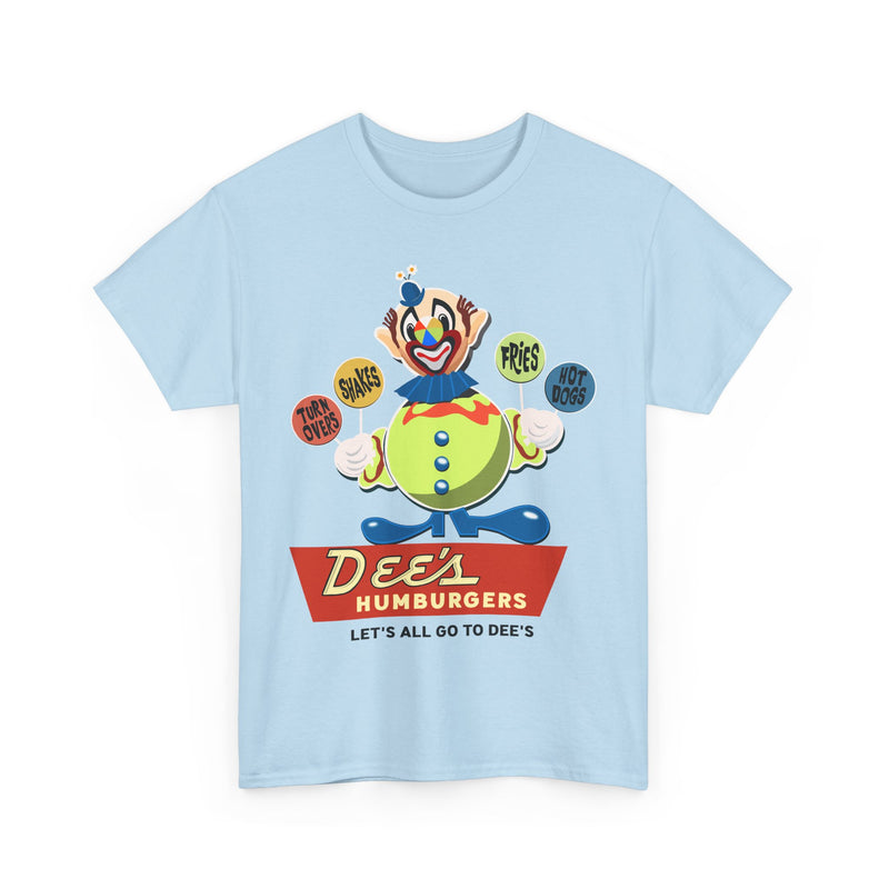 Load image into Gallery viewer, Dee's Hamburgers Let's All Go To Dee's Vintage Logo Chain T-Shirt