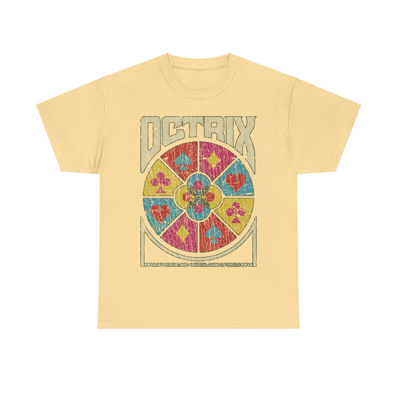 Load image into Gallery viewer, Octrix Game of Eights 1970 Card Game T-shirt