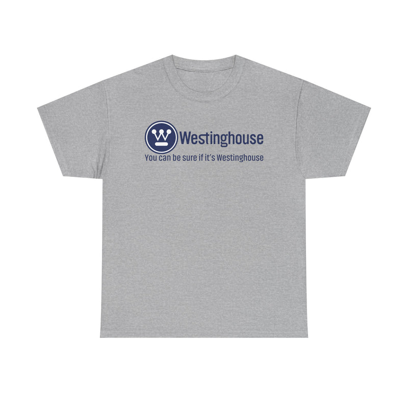 Load image into Gallery viewer, Westinghouse You Can Be Sure Classic Blue Logo T-Shirt
