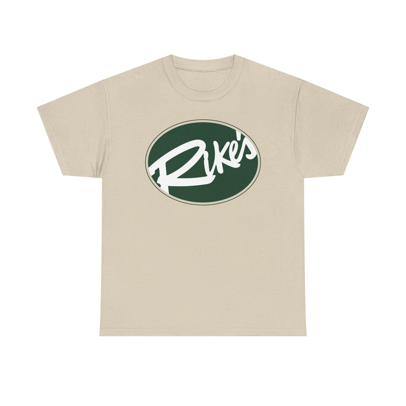 Load image into Gallery viewer, Rikes Green Oval Logo Department Store T-shirt
