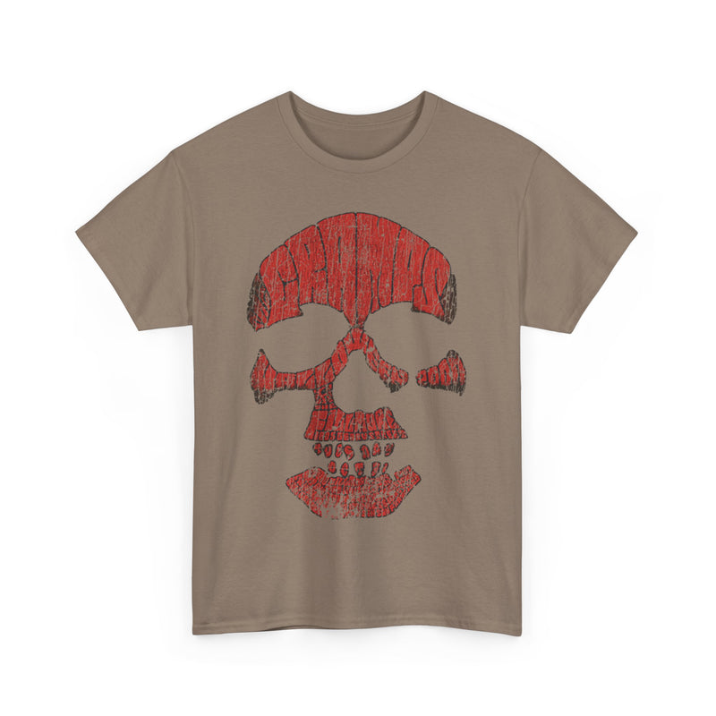 Load image into Gallery viewer, The Cramps Halloween Red Skull Logo T-shirt