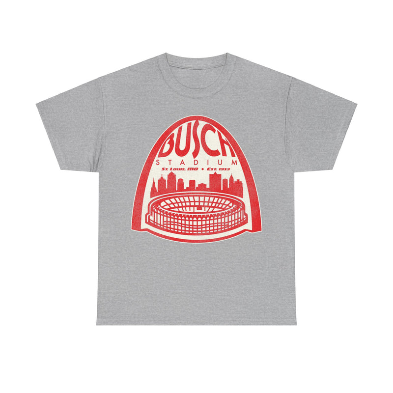 Load image into Gallery viewer, St Louis Busch Stadium Nostalgic Retro Baseball T-shirt