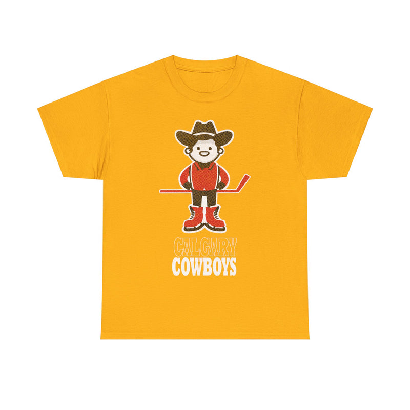 Load image into Gallery viewer, Calgary Cowboys Logo Canada Hockey Team T-shirt