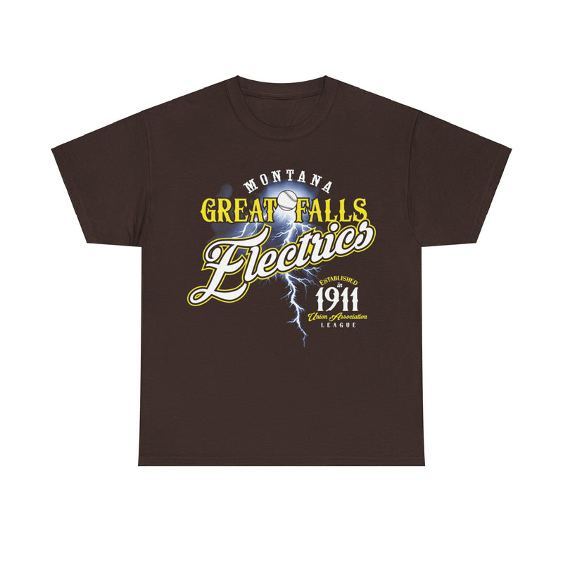 Load image into Gallery viewer, Great Falls Electrics Est 1911 Montana Baseball T-shirt