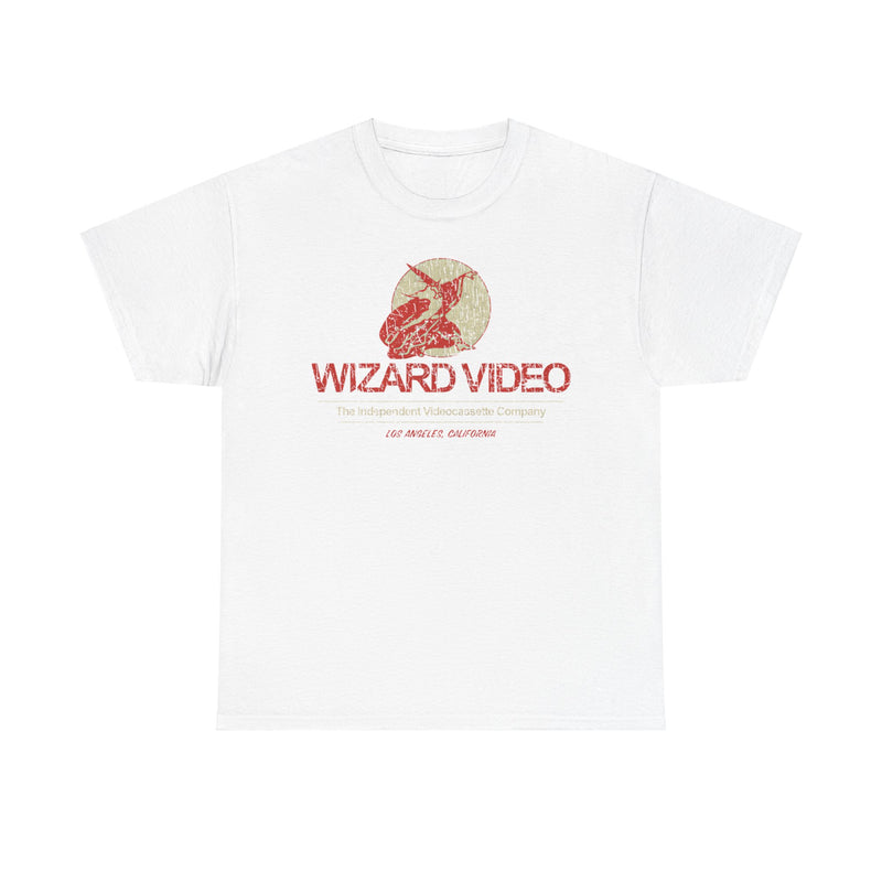 Load image into Gallery viewer, Wizard Video 1981 Los Angeles California Video Company T-shirt