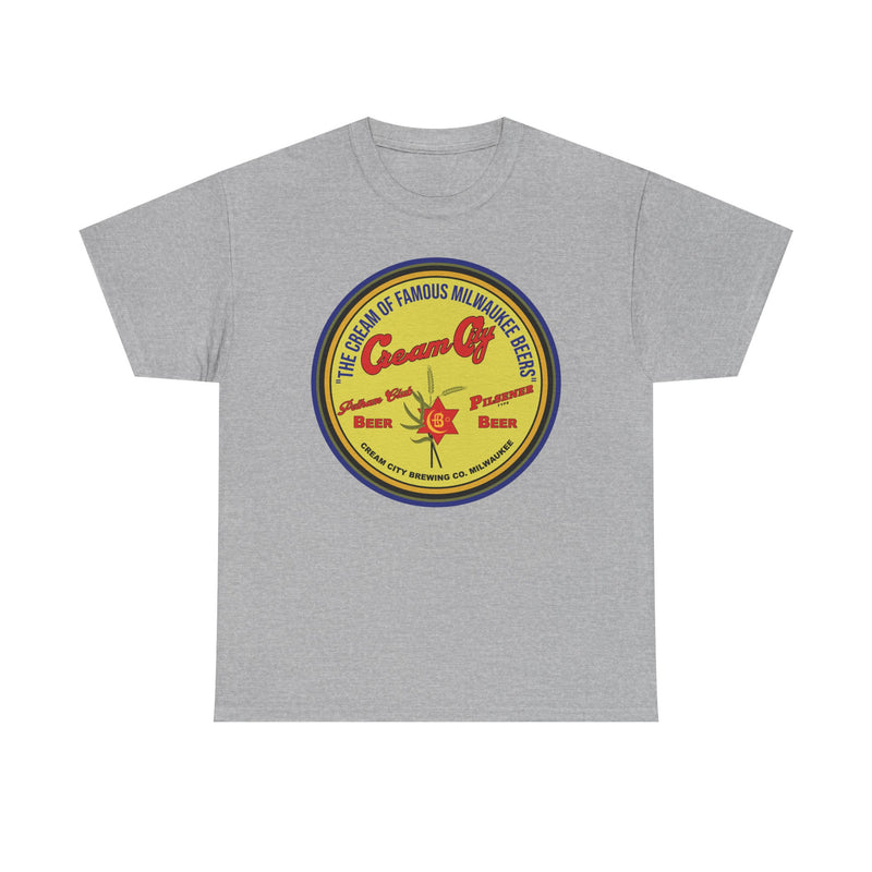 Load image into Gallery viewer, Cream City Beer Milwaukee Brewing Co Logo Wisconsin T-Shirt