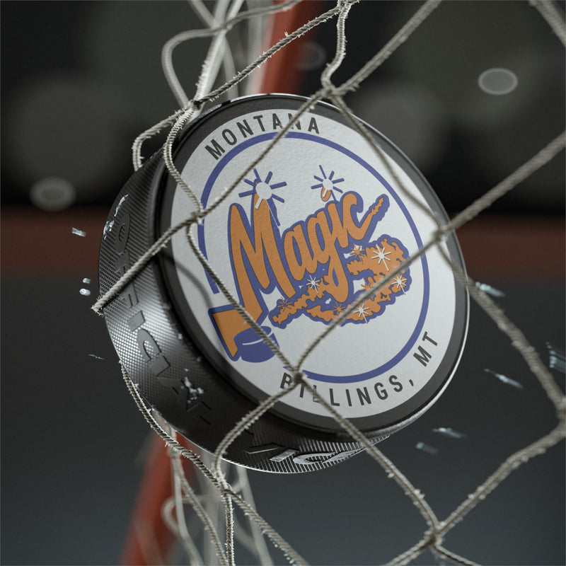 Load image into Gallery viewer, Montana Magic Central League 1983-1984 Hockey Puck