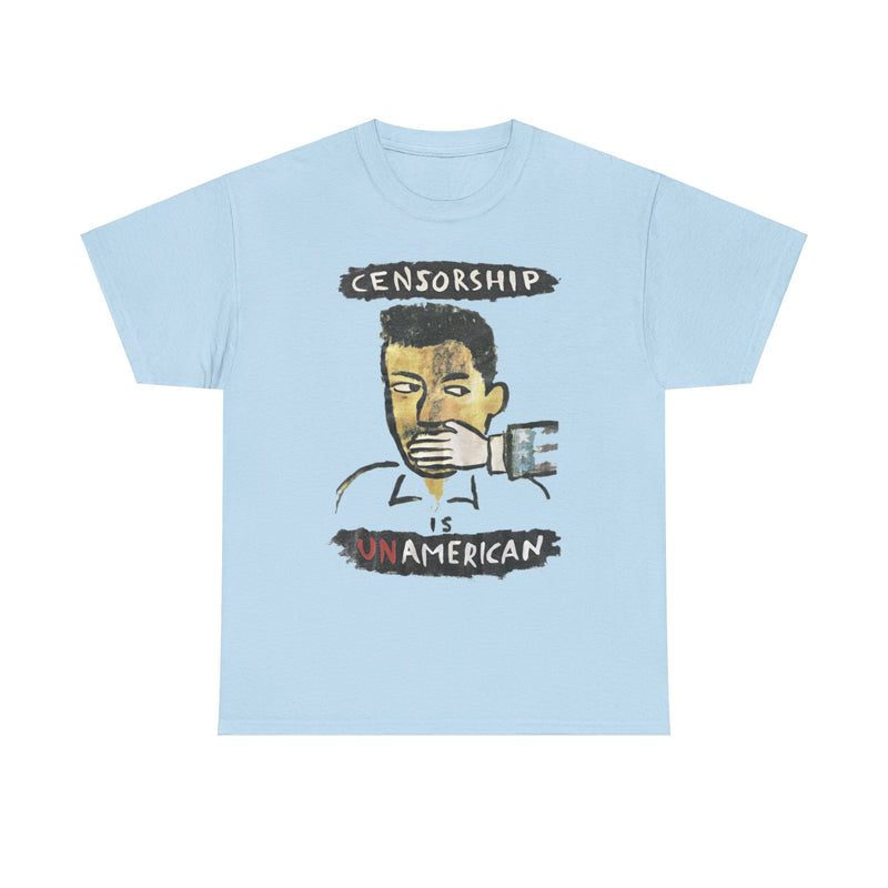 Load image into Gallery viewer, Censorship is Unamerican Political T-shirt