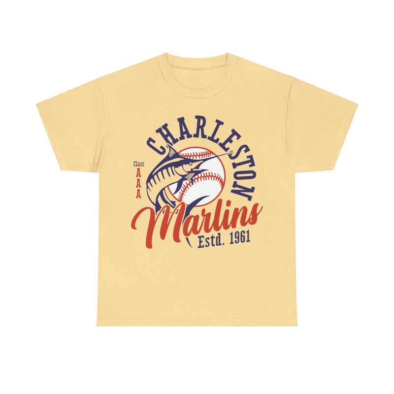 Load image into Gallery viewer, Charleston Marlins Est 1961 West Virginia Baseball T-shirt