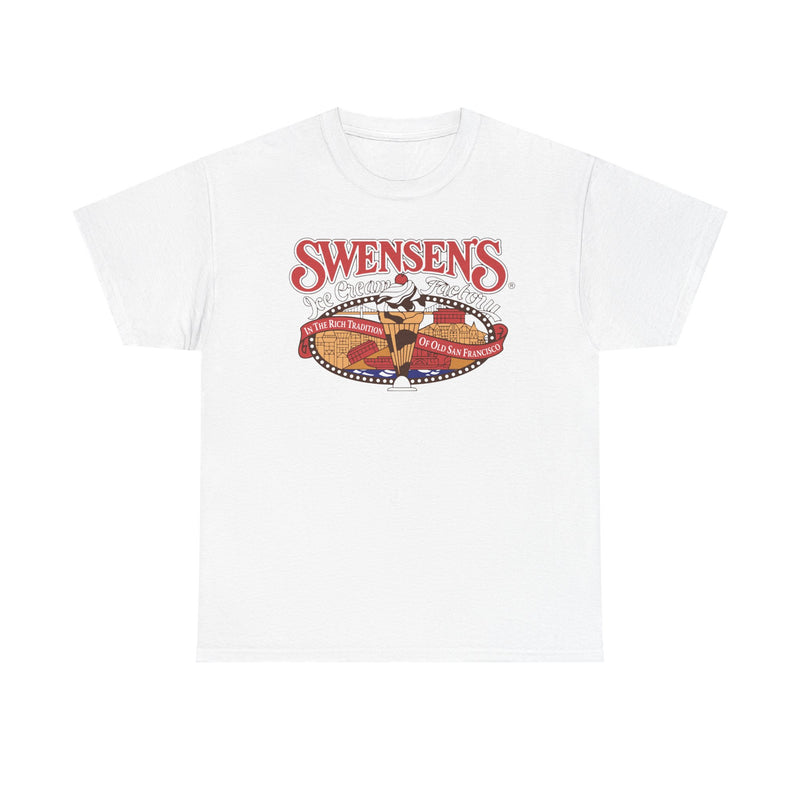 Load image into Gallery viewer, Swensen's Ice Cream T-Shirt - Ice Cream Industry Defunct Logo Tee