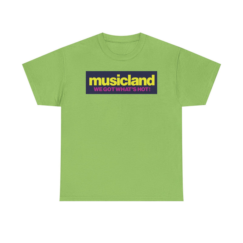 Load image into Gallery viewer, Musicland We Got What's Hot Music Store Nostalgic T-shirt