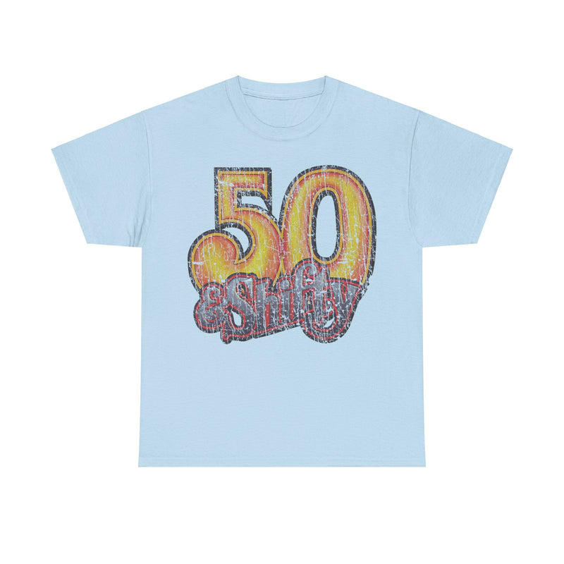Load image into Gallery viewer, 50 and Shifty 1976 Nostalgic Retro T-shirt