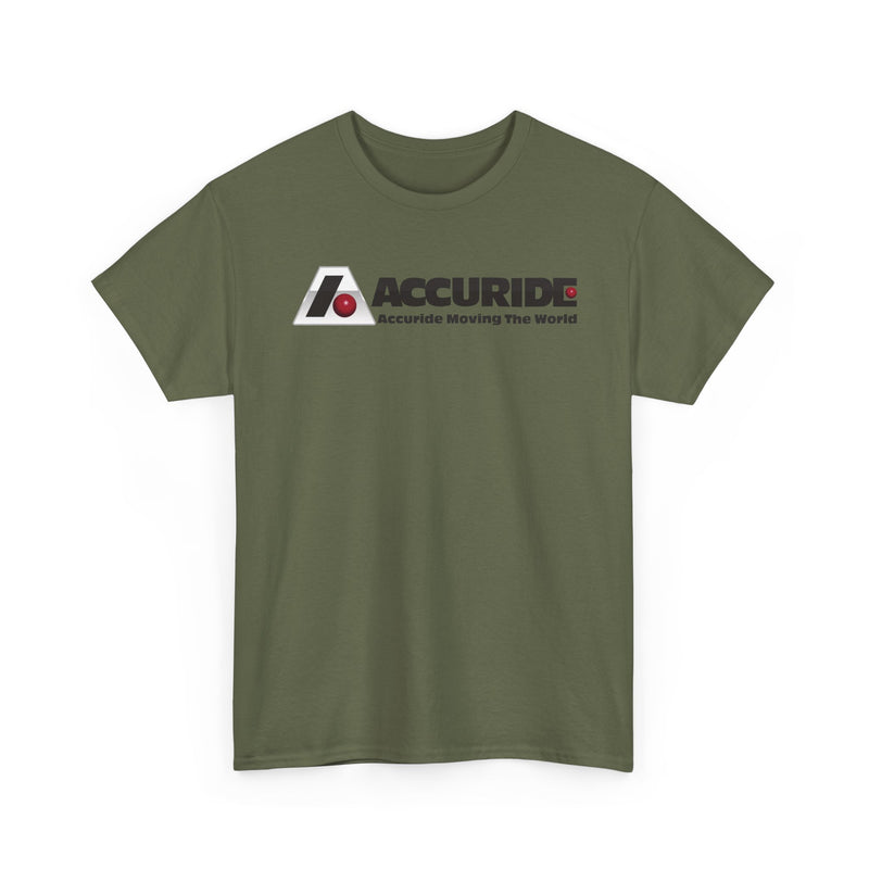Load image into Gallery viewer, Accuride T-Shirt Defunct Moving Company Logo Tee Moving The World