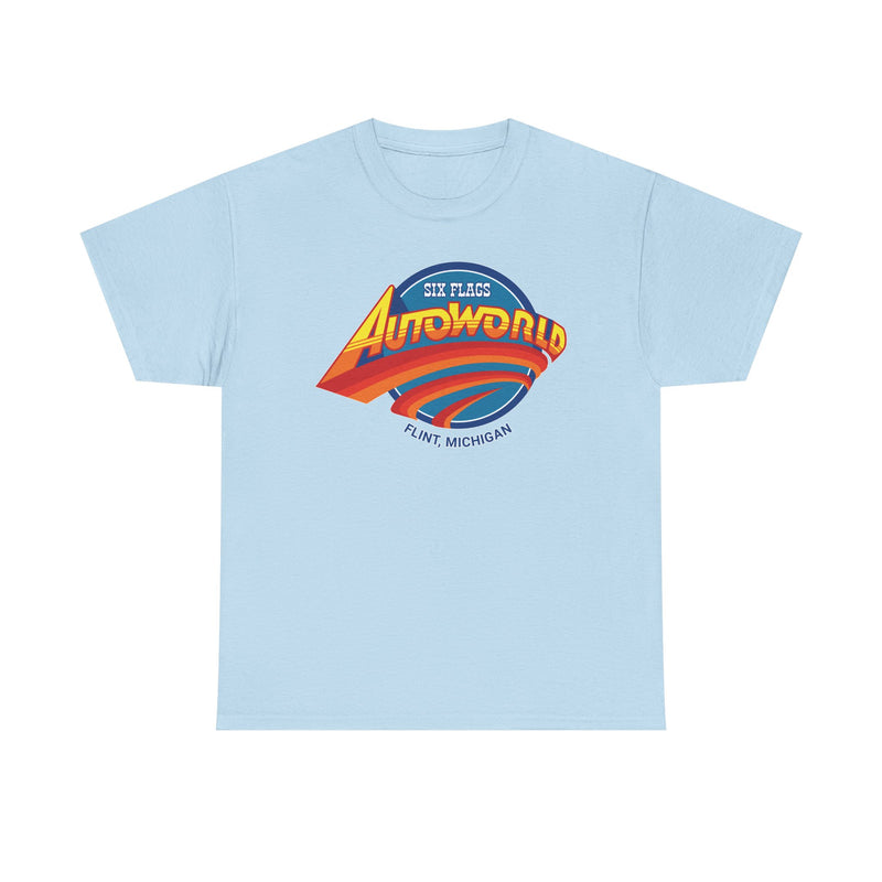 Load image into Gallery viewer, AutoWorld Flint Michigan T-Shirt - Classic Defunct Amusement Park