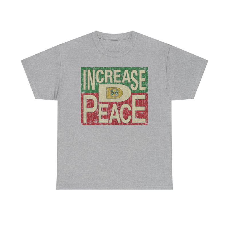 Load image into Gallery viewer, Increase D Peace 1992 Political Logo T-shirt
