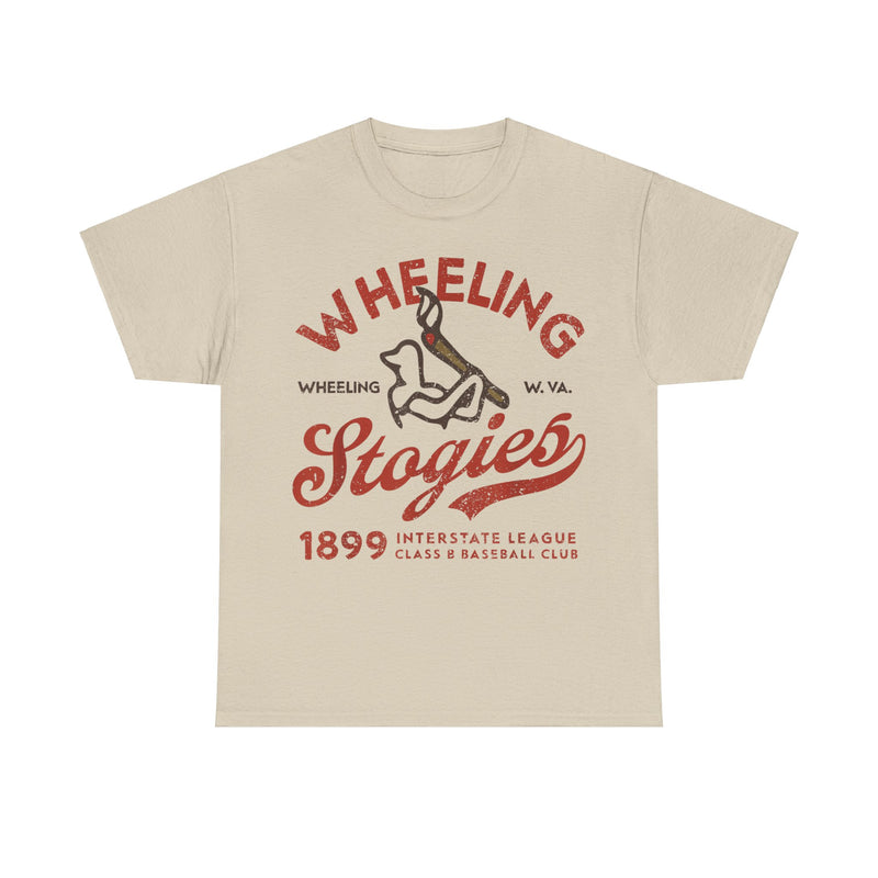 Load image into Gallery viewer, Wheeling Stogies West Virginia Nostalgic Retro Baseball Team T-shirt