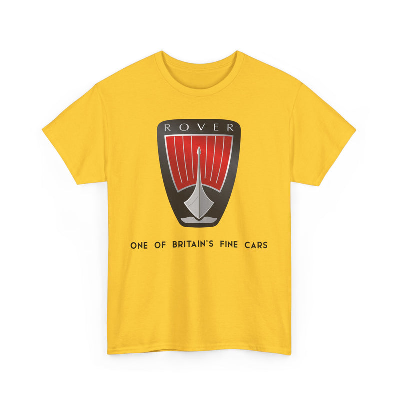 Load image into Gallery viewer, Rover One of Britain's Fine Cars Red Shield Logo Classic T-shirt