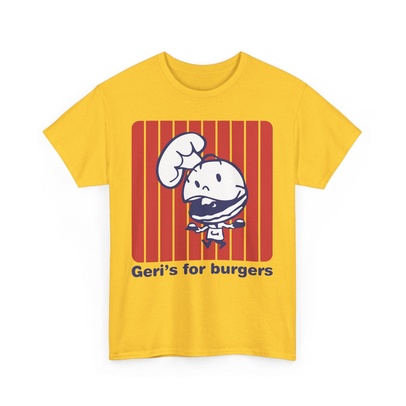 Load image into Gallery viewer, Geri's For Burgers Vintage Restaurant Chain Logo Diner T-Shirt